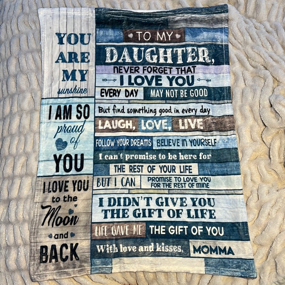Daughter gift from Mom.